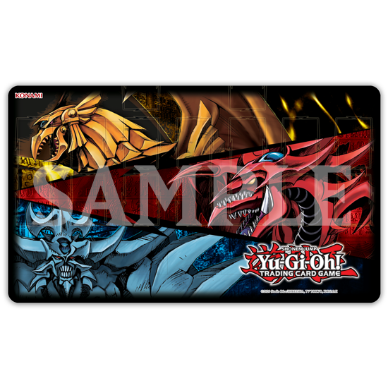 Slifer, Obelisk, & Ra Game Mat