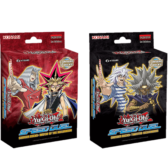 Speed Duel Starter Decks: Match of the Millennium & Twisted Nightmares